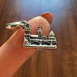 RETIRED Pandora Charm - Charles Bridge Dangle Charm